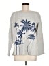 Tommy Bahama Tropical Silver Pullover Sweater Size M - photo 1