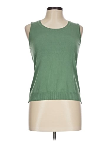 August Silk Sleeveless Top (view 1)