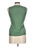 August Silk Green Sleeveless Top Size L - photo 2