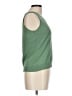 August Silk Green Sleeveless Top Size L - photo 4