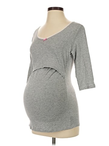 Boob - Maternity 3/4 Sleeve Top (view 1)