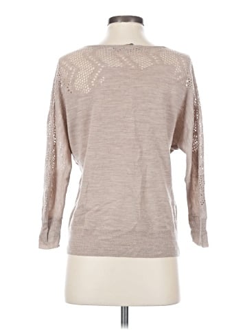 Knitted & Knotted Wool Pullover Sweater (view 2)