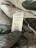 Athleta 100% Linen Chevron-herringbone Gray Linen Pants Size 14 - photo 5