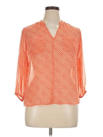 Liz Claiborne 3/4 Sleeve T-Shirt (view 1)