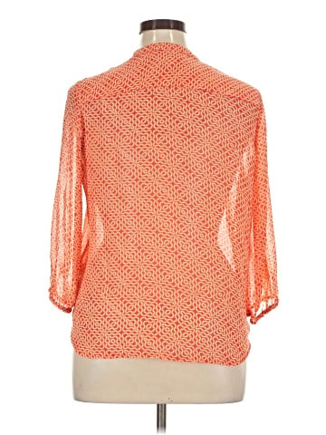 Liz Claiborne 3/4 Sleeve T-Shirt (view 2)