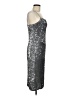 Forever 21 Metallic Silver Cocktail Dress Size M - photo 4
