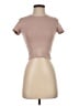 Babaton Tan Short Sleeve Turtleneck Size XS - photo 1
