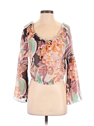 Charlotte Russe Long Sleeve Blouse (view 1)