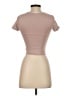 Babaton Tan Short Sleeve Turtleneck Size XS - photo 2