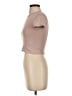 Babaton Tan Short Sleeve Turtleneck Size XS - photo 5