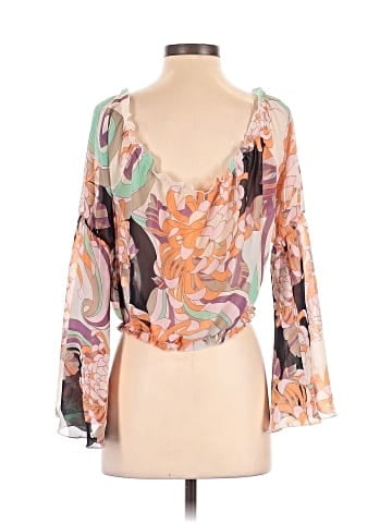 Charlotte Russe Long Sleeve Blouse (view 2)