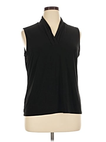 Anne Klein Sleeveless Blouse (view 1)
