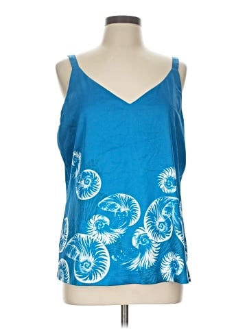 White House Black Market Sleeveless Blouse (view 1)