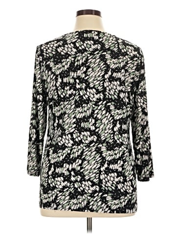 JM Collection 3/4 Sleeve Blouse (view 2)