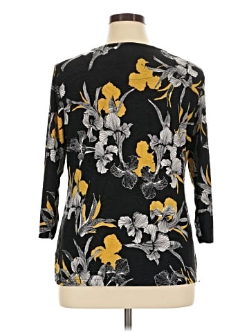 JM Collection 3/4 Sleeve Blouse (view 2)