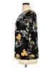 JM Collection Black 3/4 Sleeve Blouse Size XL - photo 5