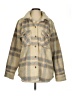 Dylan Plaid Tan Coat Size XS - photo 1