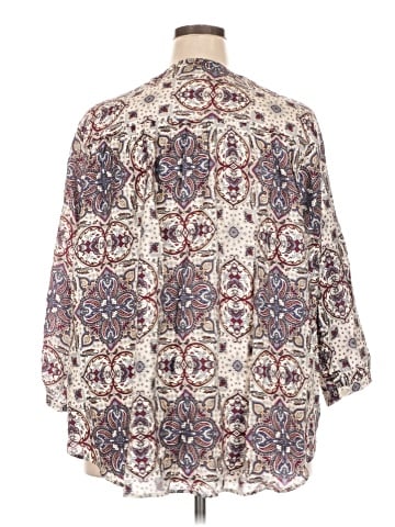 Lane Bryant 3/4 Sleeve Blouse (view 2)