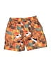 Kiko & Max 100% Polyester Print Orange Board Shorts Size 3T - photo 2