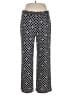 Anne Klein Polka Dots Black Casual Pants Size XL - photo 1