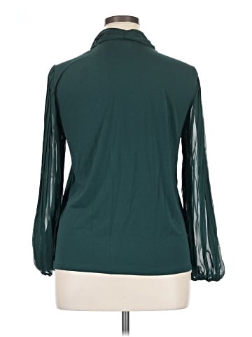 Cable & Gauge Long Sleeve Blouse (view 2)