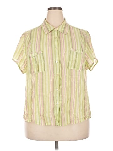 Style&Co Short Sleeve Blouse (view 1)