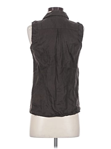Carole Little Sleeveless Button-Down Shirt (view 2)