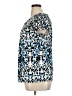 Style&Co Animal Print Blue Short Sleeve Blouse Size XL - photo 5