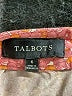 Talbots Paisley Orange Casual Skirt Size 6 - photo 4