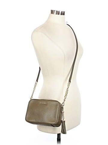 MICHAEL Michael Kors Leather Crossbody Bag (view 2)