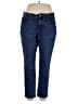 Talbots Outlet Solid Blue Jeans Size 16 - photo 1
