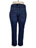 Talbots Outlet Solid Blue Jeans Size 16 - photo 2
