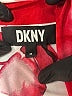 DKNY Floral Red Short Sleeve Blouse Size XS - photo 7