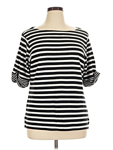 Karen Scott 3/4 Sleeve T-Shirt (view 1)