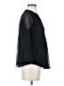 Style&Co 100% Polyester Black 3/4 Sleeve Blouse Size S (petite) - photo 4