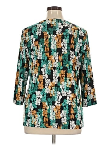 JM Collection 3/4 Sleeve Blouse (view 2)