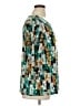 JM Collection Teal 3/4 Sleeve Blouse Size XL - photo 4