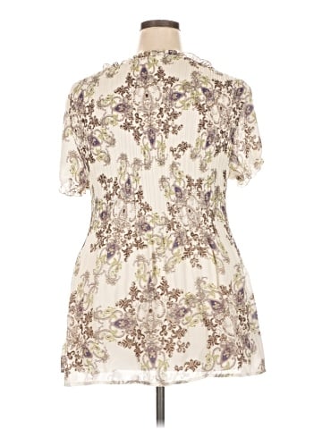 DressBarn Short Sleeve Blouse (view 2)
