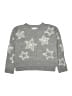 Pink Rose Stars Silver Pullover Sweater Size 14 - photo 1