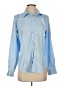 Siliteelon Blue Long Sleeve Blouse Size S - photo 1