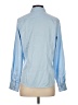 Siliteelon Blue Long Sleeve Blouse Size S - photo 2