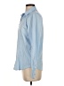 Siliteelon Blue Long Sleeve Blouse Size S - photo 5