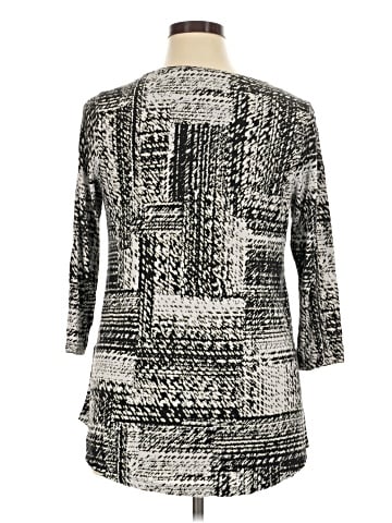 JM Collection 3/4 Sleeve Blouse (view 2)