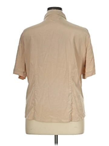 Chico's Design Short Sleeve Silk Top (view 2)
