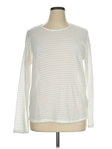 Jones New York Signature Long Sleeve Top (view 1)