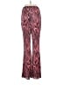 ASOS Design 100% Polyester Animal Print Red Casual Pants Size 10 - photo 2
