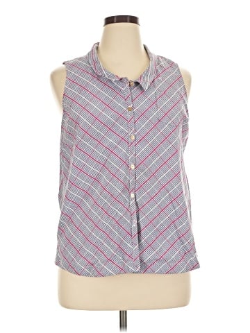 Tommy Hilfiger Sleeveless Button-Down Shirt (view 1)