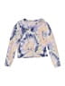 Self Esteem Tie-dye Purple Pullover Sweater Size 10 - photo 1