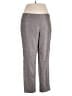 St. John Houndstooth Gray Wool Pants Size 16 - photo 1