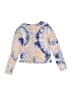 Self Esteem Tie-dye Purple Pullover Sweater Size 10 - photo 2